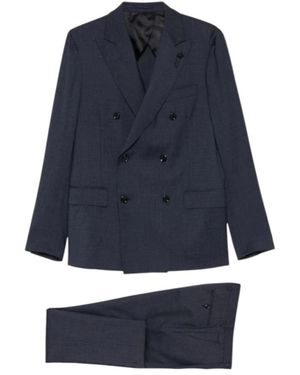 Lardini Kostuums ,Blauw ,Wol Completo Sartoriale