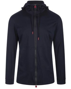 Kiton Zip-Throughs - Blue