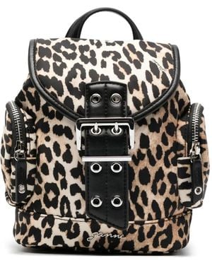Ganni Backpacks - Black
