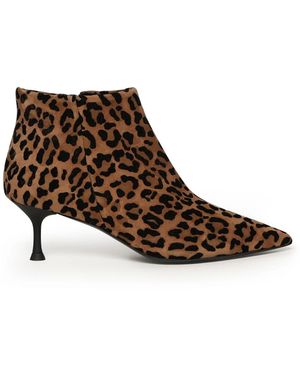 Giuliano Galiano Heeled Boots - Brown