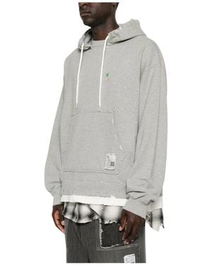 Maison Mihara Yasuhiro Hoodies - Grey