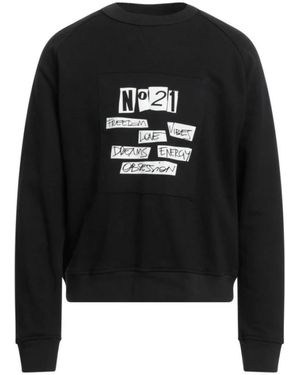N°21 Sweatshirts - Nero
