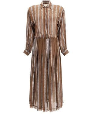 Crida Milano Shirt Dresses - Brown