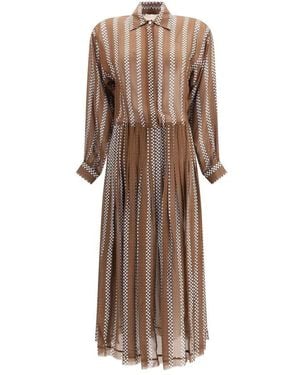 Crida Milano Shirt Dresses - Brown