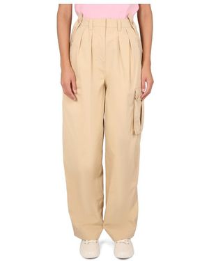KENZO Wide Trousers - Natural