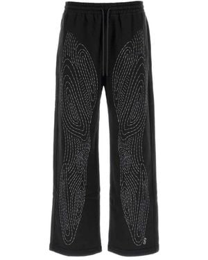 Off-White c/o Virgil Abloh Straight Trousers - Black