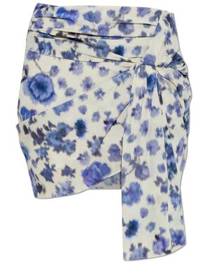 Isabel Marant Ovia Rok - Blauw
