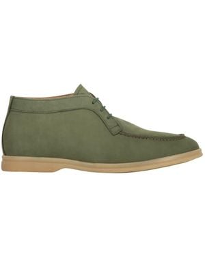 Bruno Magli Lace-Up Boots - Green