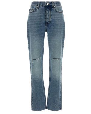 Anine Bing Flared Jeans - Blue