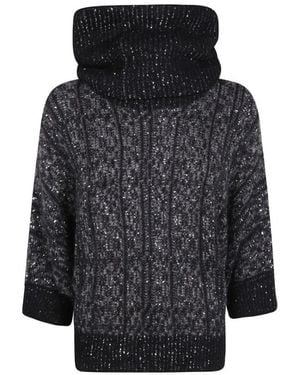 D.exterior Turtlenecks - Black