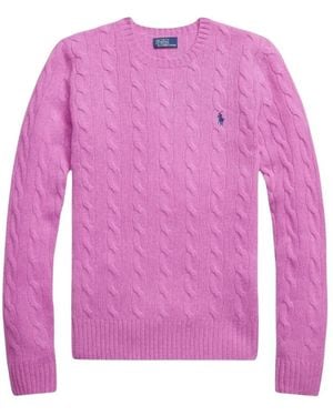 Ralph Lauren Round-Neck Knitwear - Rose