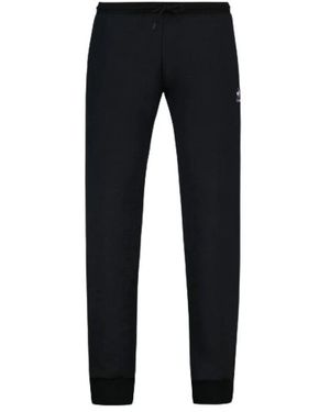 Le Coq Sportif Regular Fit Schwarze Hose