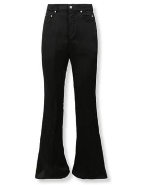 Rick Owens Flared Jeans - Nero