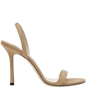 Jimmy Choo High Heel Sandals - Metallic