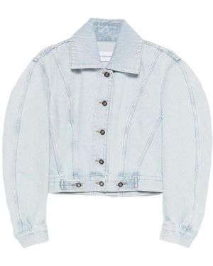 Givenchy Back-To-Front Cocoon Jacket - Blauw