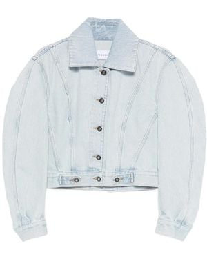 Givenchy Back-To-Front Cocoon Jacket - Blauw