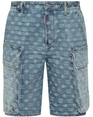 DSquared² Denim Shorts - Blue