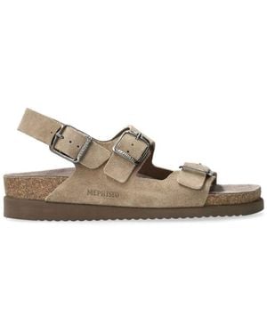 Mephisto Graue sandale - bequeme passform - Braun