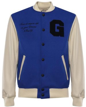Giuliano Galiano Bomber Jackets - Blue