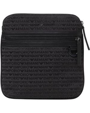Emporio Armani Messenger Bags - Nero