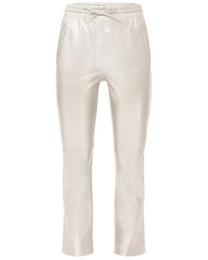 Oakwood Slim-Fit Trousers - Natural