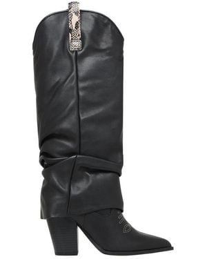 Steve Madden Cowboy Boots - Zwart