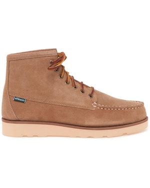Sebago Lace-Up Boots - Marrone