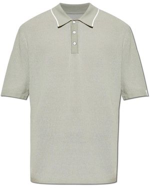 Rag & Bone Polo Mit Logopatch - Grau