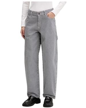 Dickies Hickory Loose Straight Carpenter Jeans - Grijs