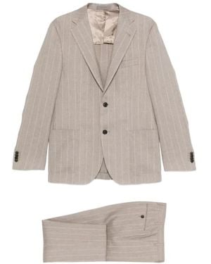 Corneliani Single Breasted Suits - Grey
