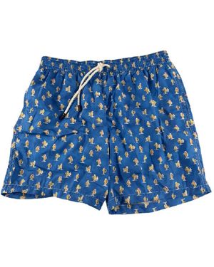 Barba Napoli Short Shorts - Blu