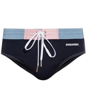 DSquared² Badeshorts - Blau