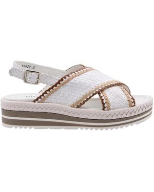 Pons Quintana Flat Sandals - White