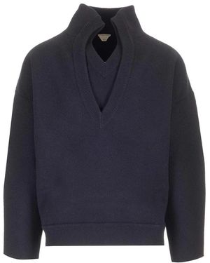 Bottega Veneta Turtlenecks - Blue