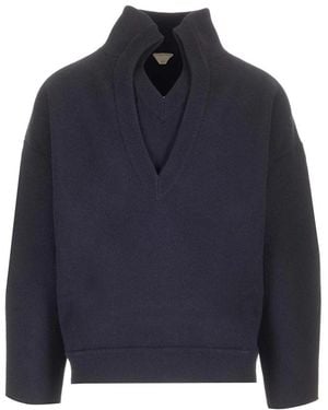 Bottega Veneta Turtlenecks - Blue
