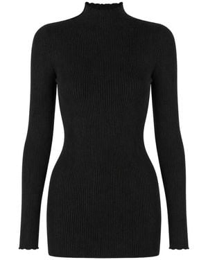 Rick Owens Turtlenecks - Noir
