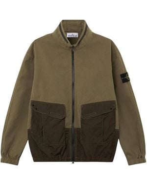 Stone Island Light Jackets - Verde