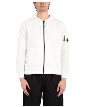 C.P. Company Zip-Throughs - White