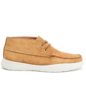 Frau Lace-Up Boots - Neutro
