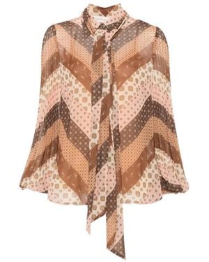 Zimmermann Sunray Hemd Mit Kragen - Braun