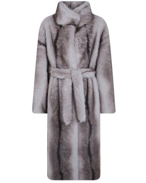 Frankie Shop Faux Fur & Shearling Jackets - Gris