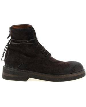 Marsèll Lace-Up Boots - Black