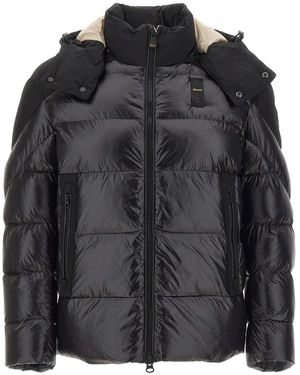 Blauer Winter Jackets - Negro