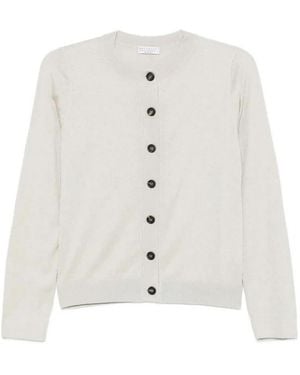 Brunello Cucinelli Cardigan - Wit