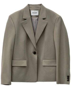 Low Classic Taillierter Blazer - Grün