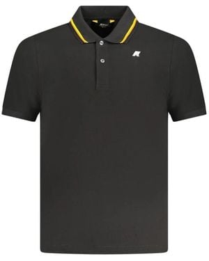 K-Way Polo Shirts - Nero