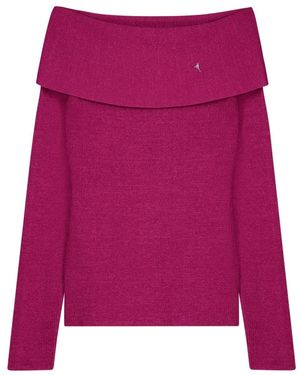 FABIENNE CHAPOT Round-Neck Knitwear - Morado