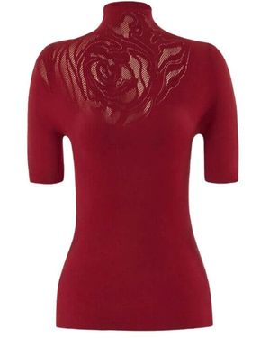 Wolford Turtlenecks - Rojo