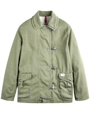 Fay Light Jackets - Green