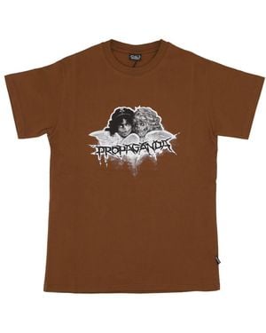 Propaganda T-Shirts - Brown